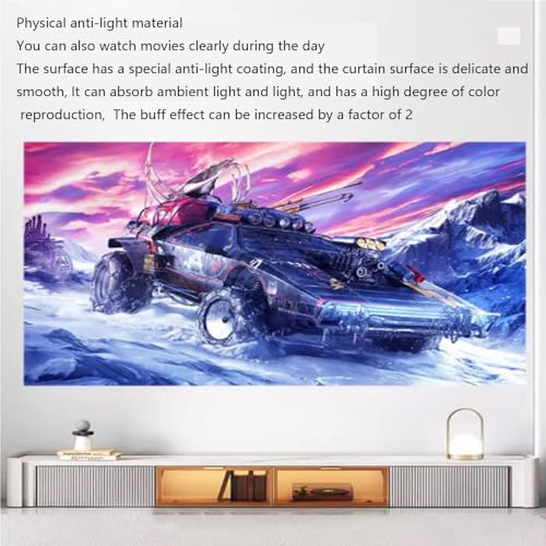 Pantalla portátil para proyector 120 pulgadas 16:9 miniatura 3