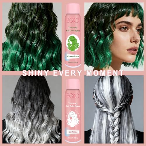Boko Spray Temporal para Cabello 150 ml Blanco miniatura 4
