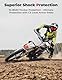 KEMIMOTO CE Level 2 Motorrad Protektor Set, 5-teilig Rücken, Ellbogen & Schulterprotektoren, Stoßdämpfende Einsätze für Motorradjacken, Motorcross, MTB (Unisex)