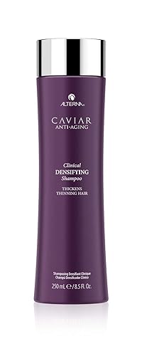 CAVIAR Champú Densificador Clínico Antienvejecimiento Para cabello fino y adelgazante Espesa el cabello, protege el cuero cabelludo Sin sulfatos