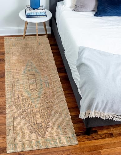 Tapete corredor Chenille Jute 2'2" x 8' Khaki Ivory miniatura 2