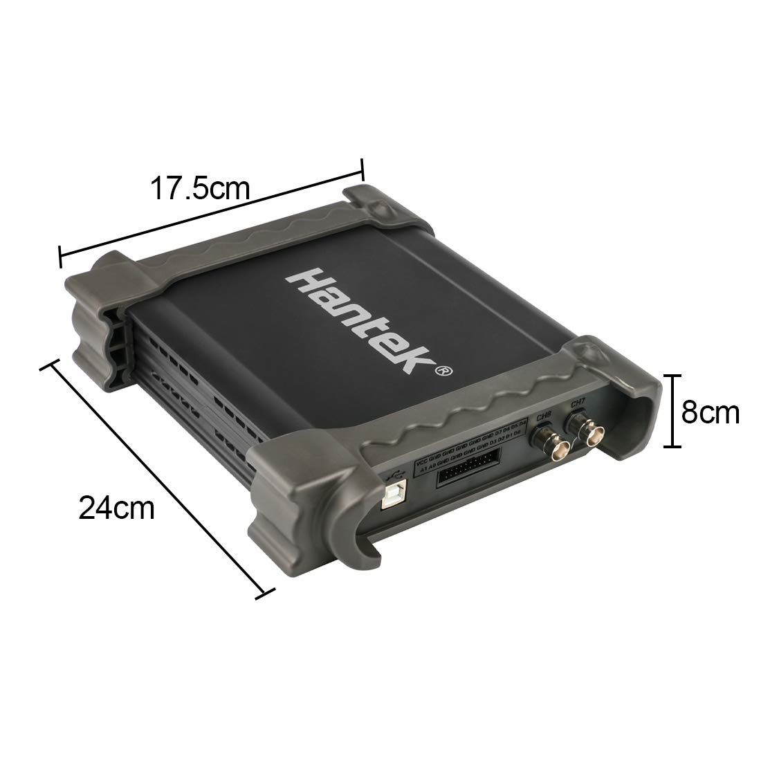 Oscilloscopio per PC diagnostico automobilistico 1008C 8CH 2.4MSa / s, USB 2.0 400V (picco AC DC) Oscilloscopio a memoria digitale/Generatore di programmi 100K Ambito diagnostico automobilistico