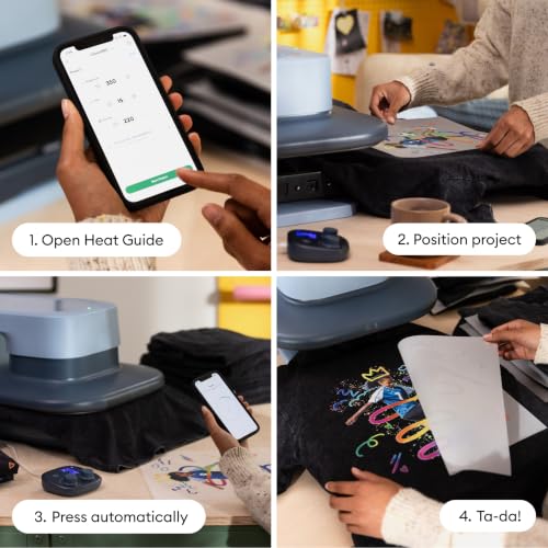 Image of Cricut AutoPress 2 15x15 Heat Press Machine for T Shirts & More