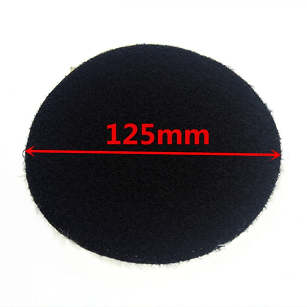 10 szt. 125mm podkładka do polerowania samochodów 5" calowe polskie podkładki do woskowania Polerka Maska Pielęgnacja lakieru samochodowego, A