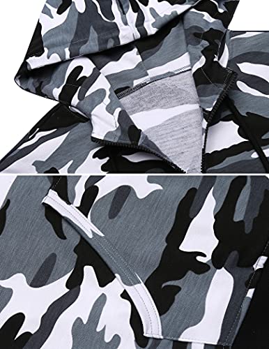 Coofandy 2 Piece Sweatsuits For Men Sweatpants Joggers Active Suits For Men Full Zip Jacket #TOP4