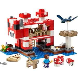 Amazon.co.jp - レゴ® マインクラフト ムーシュルームハウス 21270