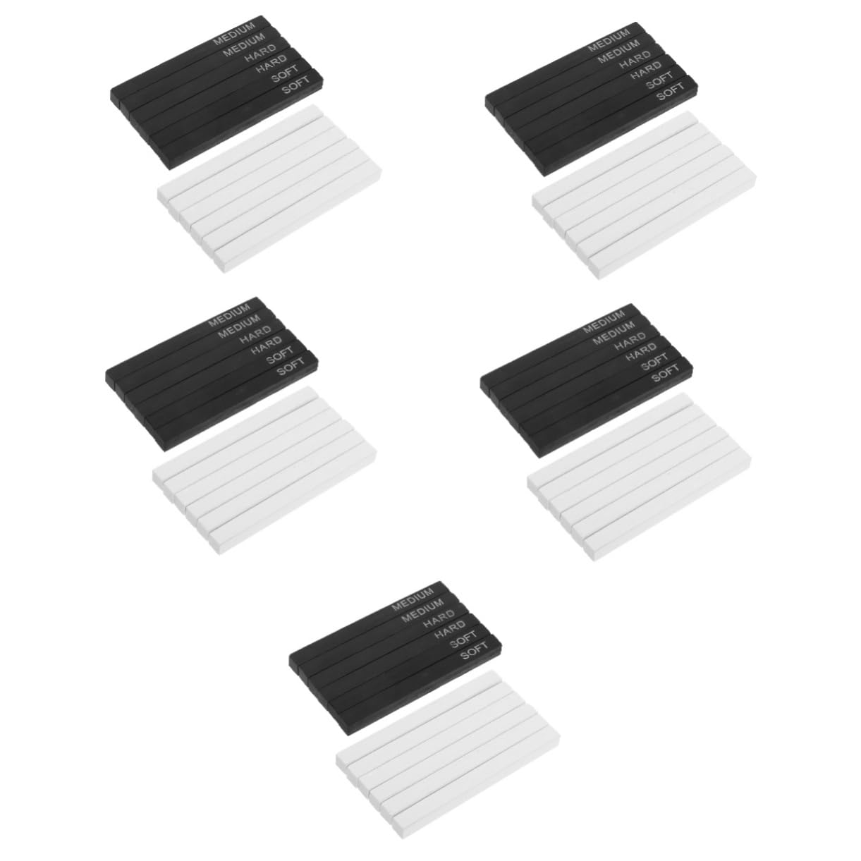 SHINEOFI 5ensembles Set De Pencils Comprimés pour Dessin Et Esquisse Crayons pour Étudiants Outils De Dessin Et