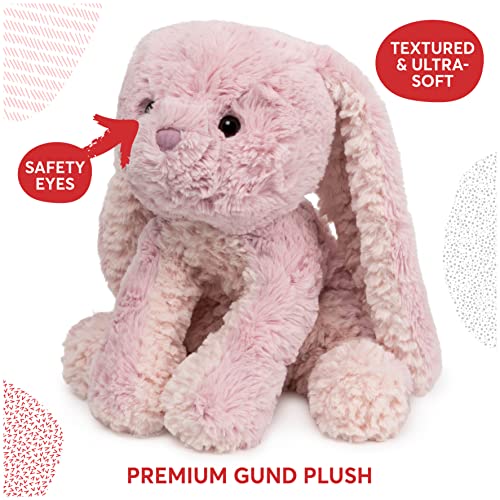 Gund Cozys Collection Bunny Plush Soft Stuffed Animal For Ages 1 And Up, Pink, 10 #TOP2