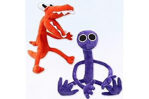 Rainbow Friends Pink Plush 13.8" to 20.8" Gaming Plush Toy