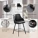 FIRAVOE Bar Stools Set of 4, 26