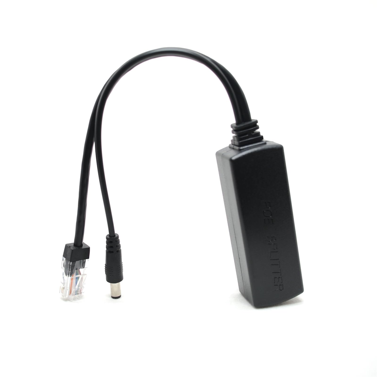 Gigabit Active PoE Splitter Power Over Ethernet 48 V do 12 V 1000 Mb/s
