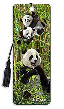 Royce 3D Bookmark - Pandas