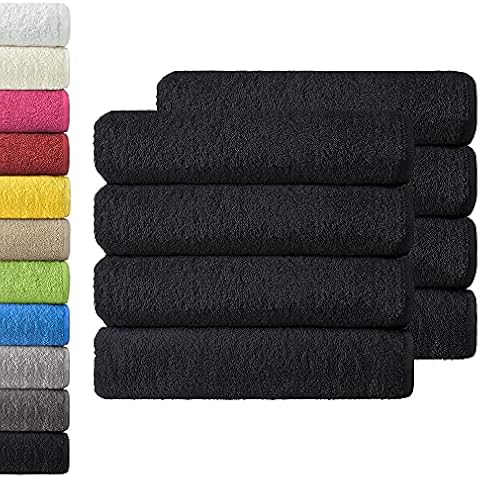 NatureMark Lot de 8 Serviettes Éponge Cover