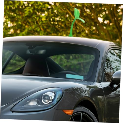 Autocollant 3D voiture arbuste vert pour pare-chocs sans déformation - 7