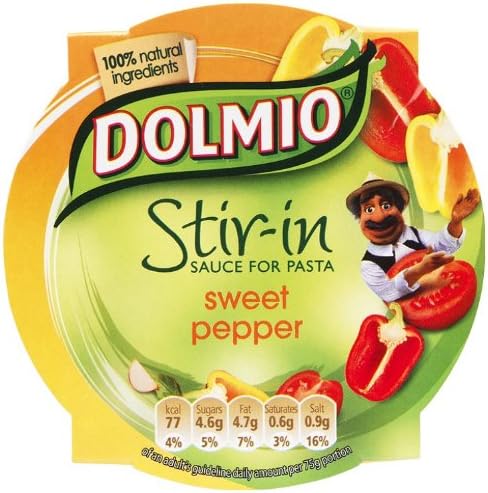 DOLMIO Stir In Sweet Pepper Sauce 150 g (Pack of 6)