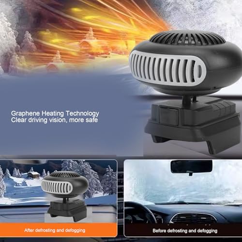 Calefactor Eléctrico Portátil a Batería 170W miniatura 6