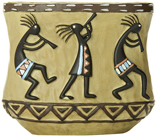 Avanti Linens Kokopelli Toothbrush Holder, Gold