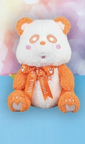 Amazon Co Jp a え パンダ キュートリボンbigぬいぐるみ オレンジ おもちゃ