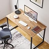 MEHRZWECKNUTZUNG: Dank des schlichten Designs des Computertisches können Sie ihn problemlos überall verwenden, im Büro, zu Hause usw. Er bietet ausreichend Platz für alles, was Sie brauchen.