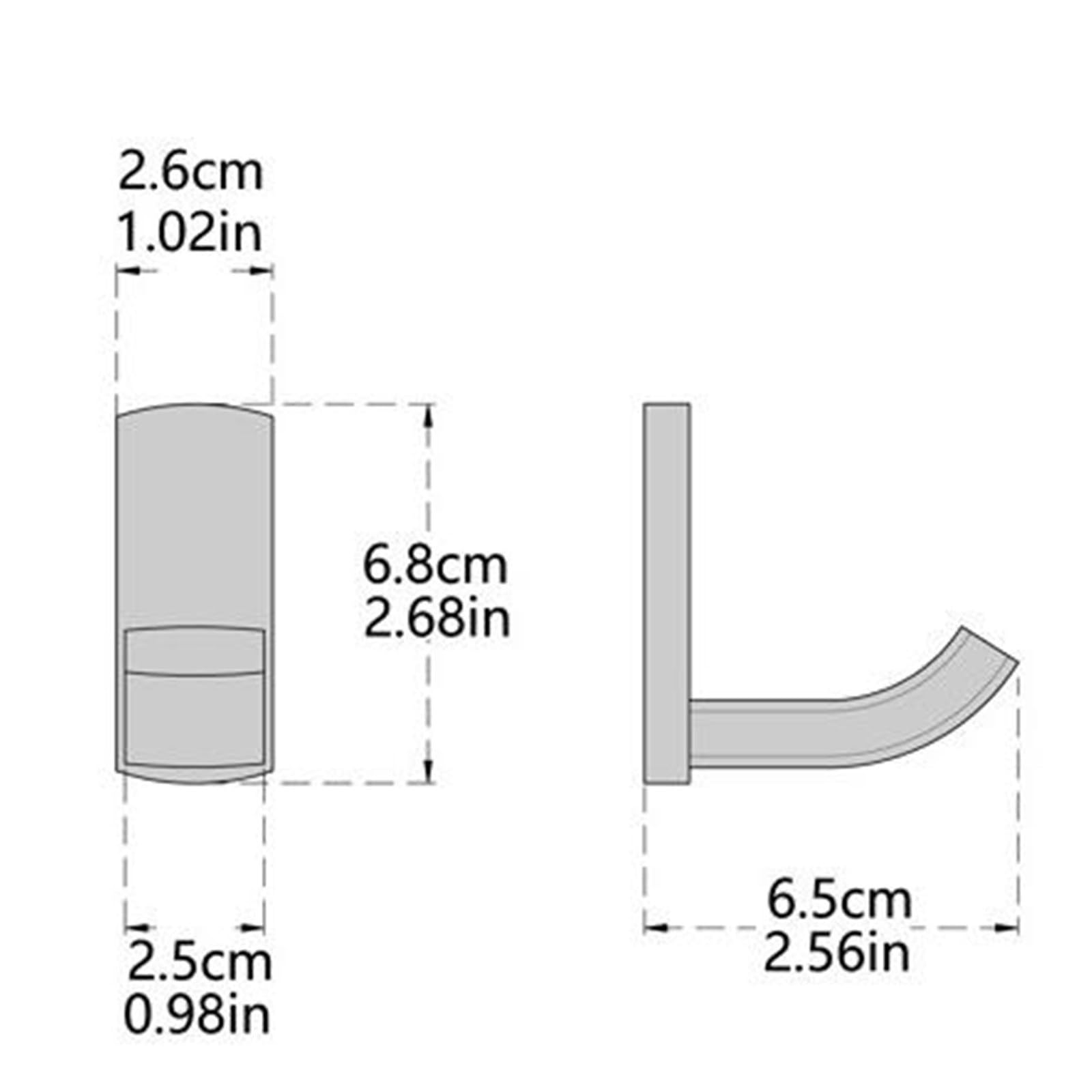 Badezimmerhaken Badezimmerhaken, Küchengarderobenhaken, hängender Handtuchhalter, Wand- und Türaufhänger