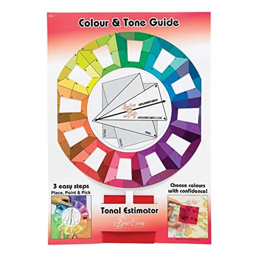 Sew Easy Colour Wheel With Tonal Estimator For Quilting/Patchwork