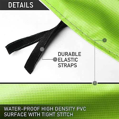 Cubierta de resorte para cama elástica redonda de 14 pies en PVC impermeable de 3,96 m 4