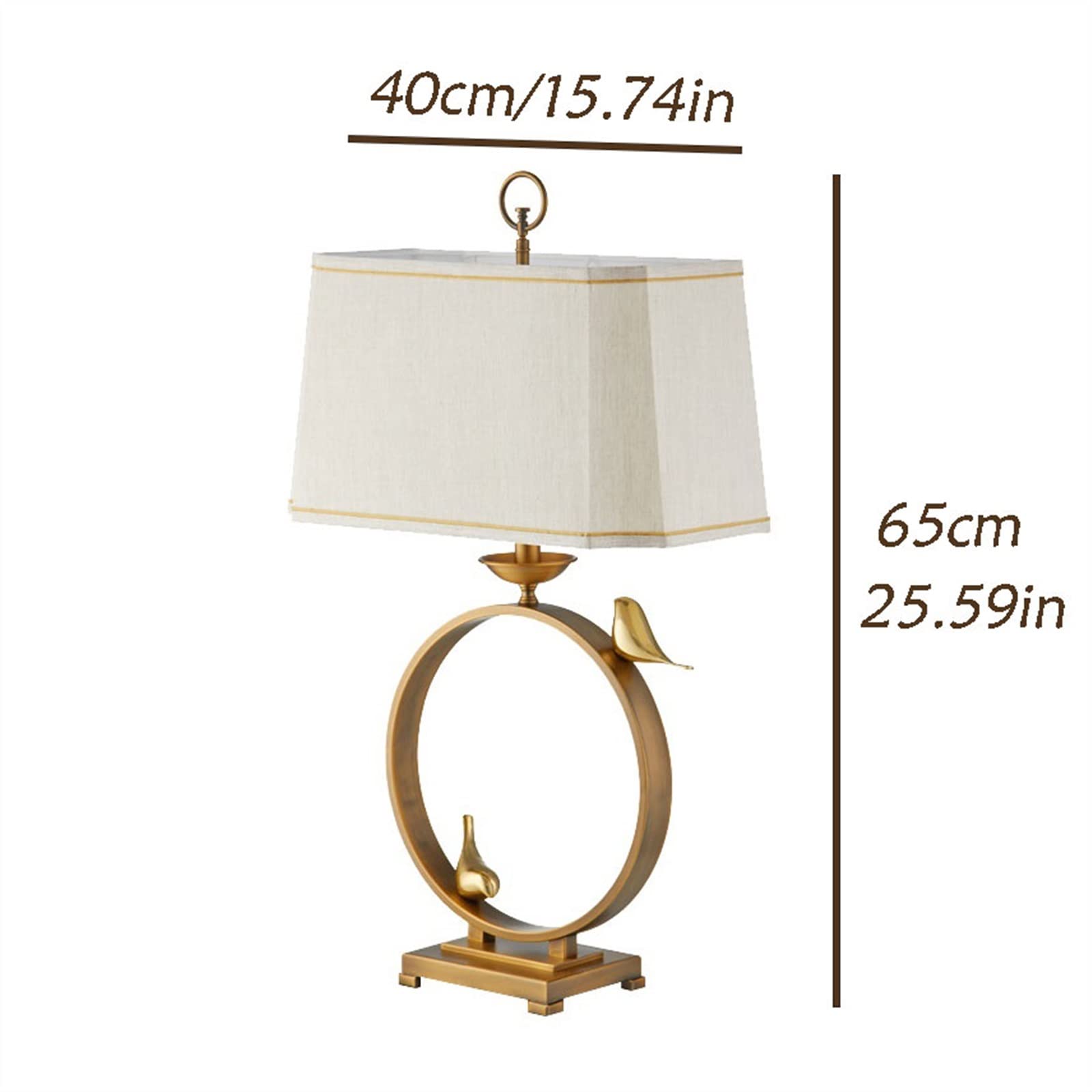 Lampa standingowa Wysokiej jakości prosta dekoracja wnętrz lampa stołowa miękkie światło lampka nocna do sypialni klosz z tkaniny Lampa stołowa nocna