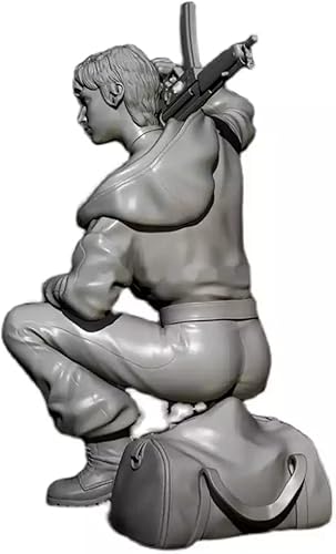 Miniatura 5 de Splindg 124 2.953in moderno ladrón hembra resina soldado modelo sin pintar y sin montar kit modelo miniatura 852A71