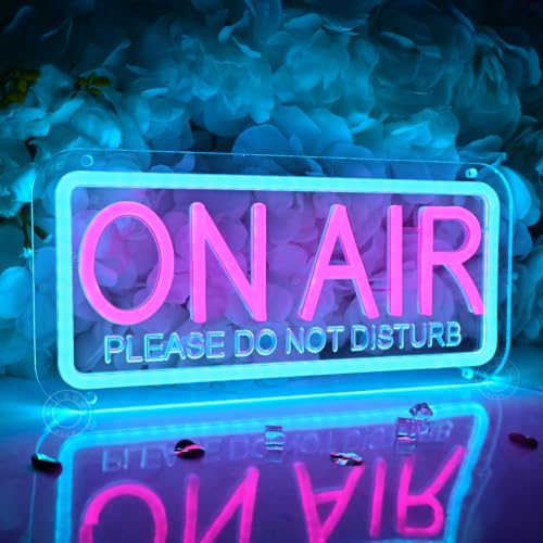Image of SYLHOME ON AIR Do Not Disturb LED Neon Light Sign Office Game Room Decor