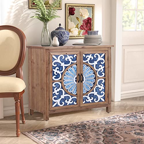 PHI VILLA Accent with Doors Sideboard Buffet Corner