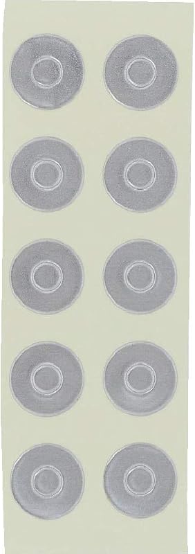 Trusco RP75-6 Vedação de zinco para prevenção de ferrugem, 6 mm, cinza, pacote com 10 peças