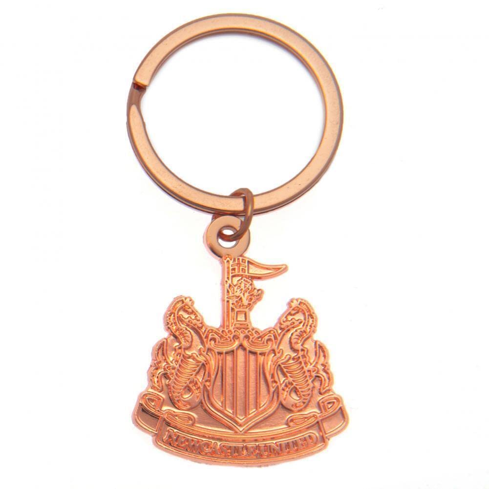 Newcastle United FC Copper Coated Keyring Official Licensed Product