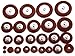 D’Luca Alto Saxophone Pads Replacement Set