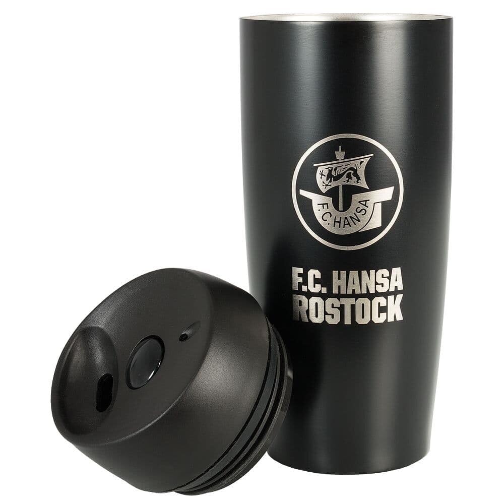 FC Hansa Rostock Thermobecher Becher Trinkflasche