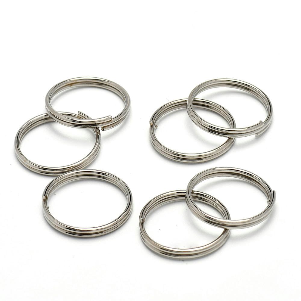 Anneaux De Jonction Argent Sterling 925 - Boîte De 50, Diamètre 6mm - Fournitures Bijoux DIY