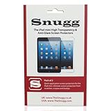 Snugg iPad Mini High Transparency Screen Protectors (pack of 2) - Includes Microfiber Cloth and Anti Bubble Leveller