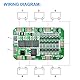 Youmile 2 Stück 6S 15A 24 V Lithiumbatterie Schutzplatine 18650 Lademodul BMS Leiterplattenschutzplatine für Li-Ionen Lithiumbatteriezelle mit Nickelstreifen