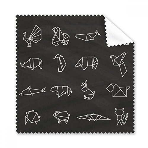 Chiffon de nettoyage écran téléphone tissu lunettes origami