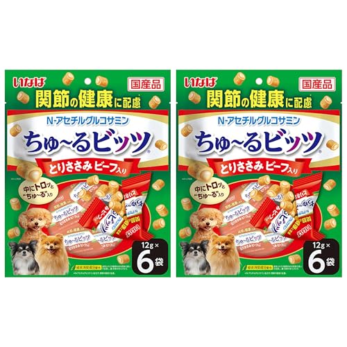いなばペットフード ちゅ〜るビッツ 関節の健康に配慮 とりささみ