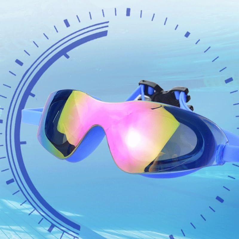 Silicone Waterproof Anti-fog Swimming Goggles Men Women Universal Swim Glasses