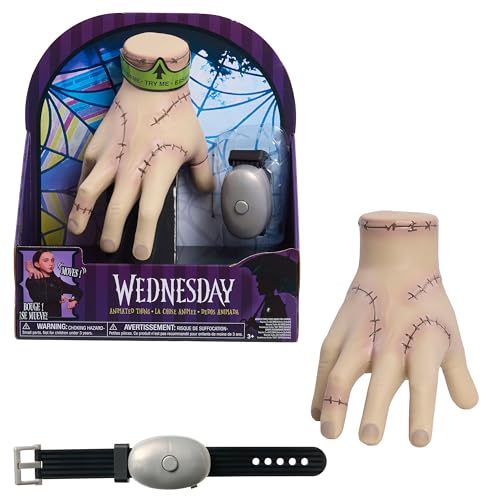 WEDNESDAY Animated Thing Shoulder Companion Remote Control Moving Hand Toy Ages 3+