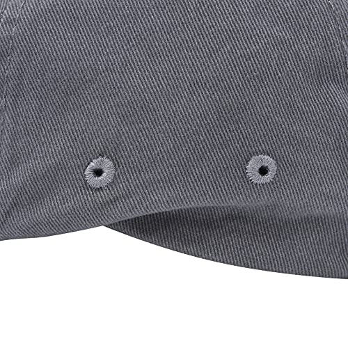 Voboom Cotton Washing Flat Cap Cabbie Hat Gatsby Ivy Irish Hunting Newsboy (Dark Grey) #TOP6