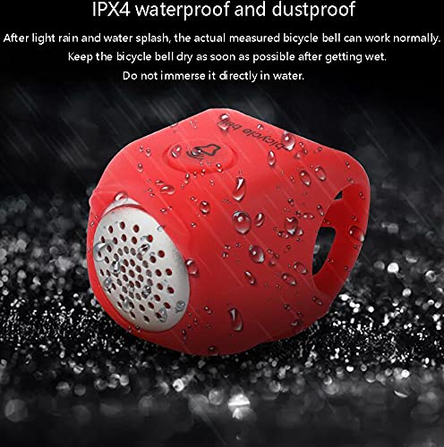 2021 Super Bike Horn, Electric Bike Horn Bicycle Electric Bell 90 dB Waterproof 4 Sound, Cycling Electronic Bicycle Horn… - Afbeelding 6