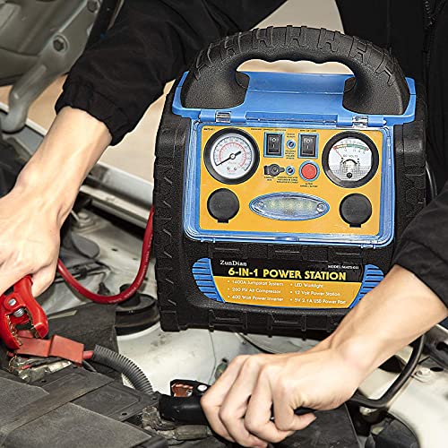 1800A Jump Starter with 400W AC Outlet