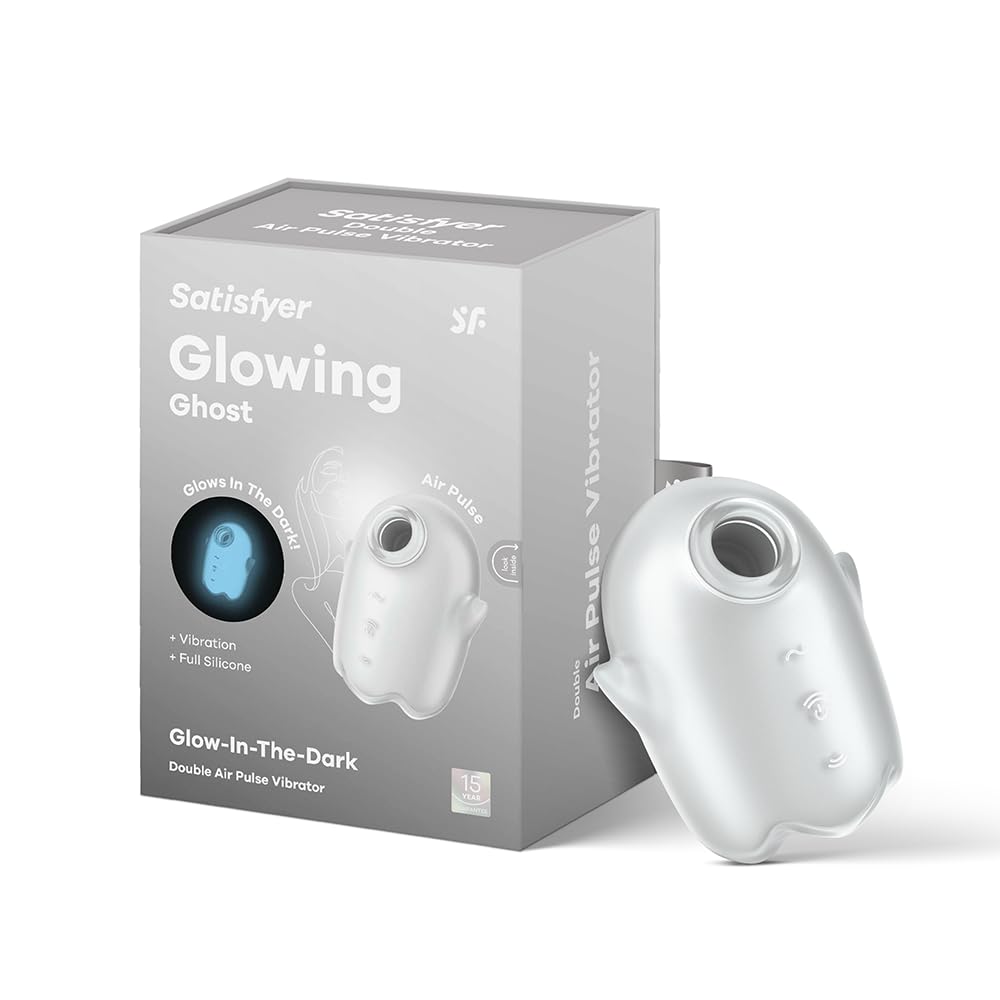 Satisfyer Glowing Ghost | Double Air Pulse Vibrator