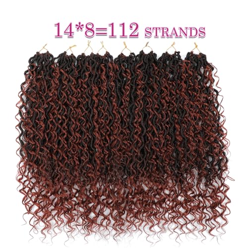 Image of Goddess Faux Locs Crochet Hair for Black Women, Long Boho Style Locs