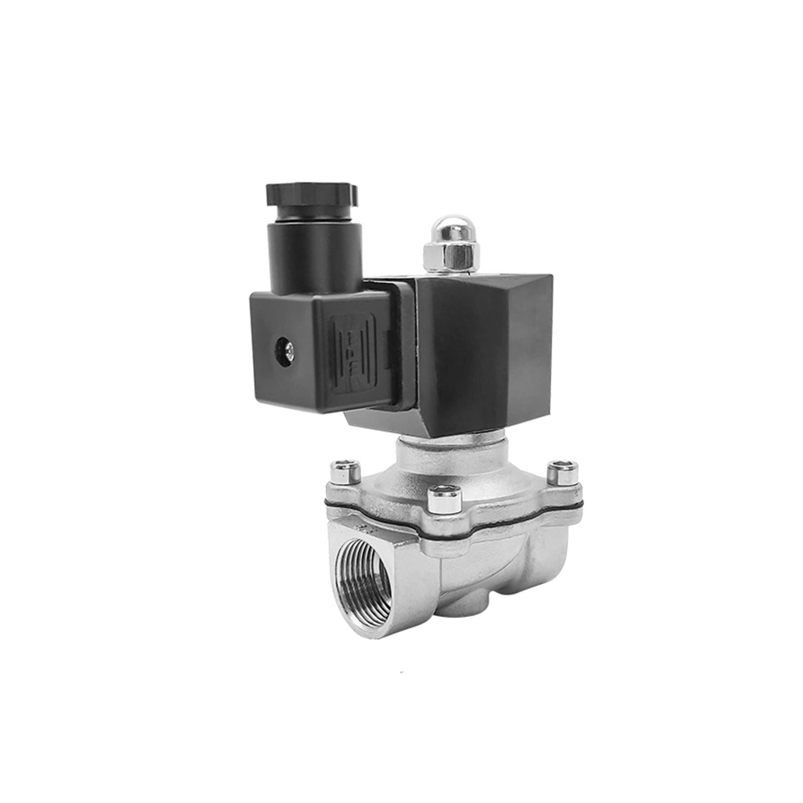 TREDSWQCV 3/4" Stainless Steel Waterproof Solenoid Valve DN20 Normally Closed 24V 12V 220V 110V(G-12VDC-NBR-SEAL)