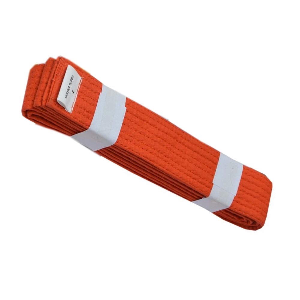 IBEX Kids Adults Martial Arts Taekwondo Karate Belts, 6-300cm, Orange