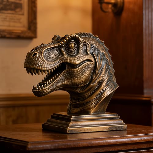 Busto decorativo cabeza de dinosaurio Tyrannosaurus Rex