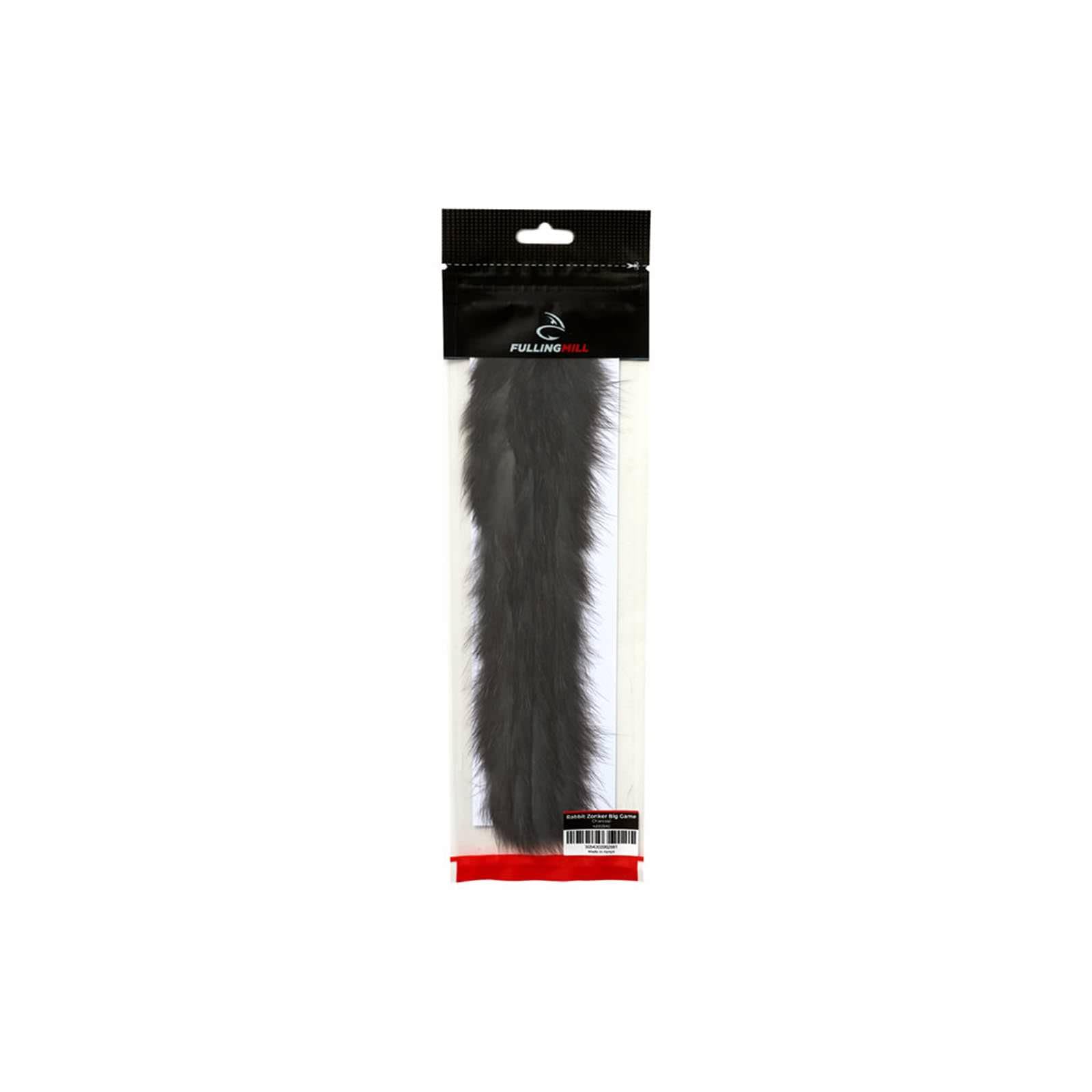 Fulling Mill Rabbit Zonker Big Game (Charcoal)